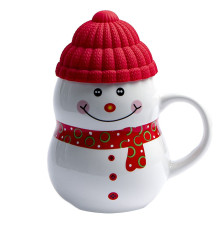 Кружка SNOWMAN с крышкой