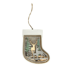 Украшение с подсветкой ВАЛЕНОК