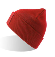 Шапка вязаная  двойная Wind-S с патчем