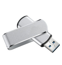 USB flash-карта SWING METAL, 64Гб, алюминий, USB 3.0