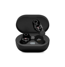 Наушники беспроводные с зарядным боксом HIPER TWS BRISE V2, цвет черный