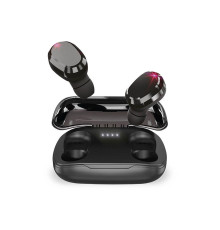 Наушники беспроводные с зарядным боксом HIPER TWS BURST, цвет черный