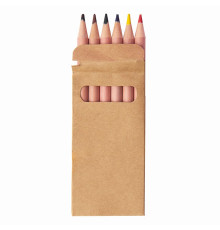 Цветные карандаши мини TINY,6 цветов