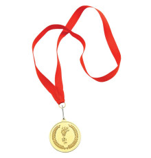 Медаль наградная на ленте  