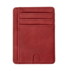 Чехол для карт Luma с 5 отделениями, красный