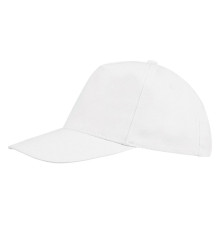 Бейсболка BUZZ, 5 клиньев, застежка на липучке