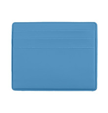 Чехол Simply для 6 карт с отделением для денег, голубой, PU