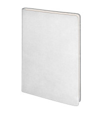 Бизнес-блокнот SMARTI, A5, белый, мягкая обложка, в клетку