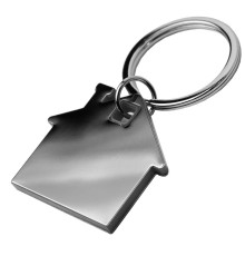 Брелок TONER HAUS; 4,1 x 3,7 x 0,5 см; черный, металл/пластик