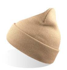 Шапка вязаная двойная WIND с отворотом