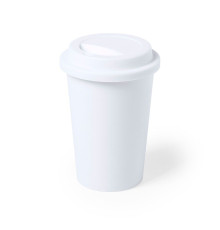 Стакан KOTON с крышкой, антибактериальный пластик