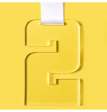 Медаль SECOND PLACE в подарочной упаковке, акрил