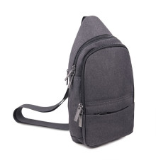 Сумка на плечо CORE, серый, 100% полиэстер