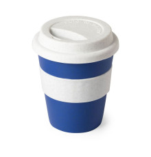 Стакан FLIKER с крышкой, полипропилен с бамбуковым волокном,силикон