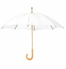 Зонт-трость механический, деревянная ручка