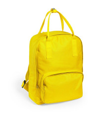Рюкзак SOKEN, желтый, 39х29х12 см, полиэстер 600D