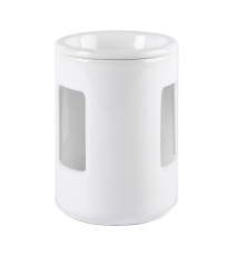 Аромалампа SCENT, белый, 12,5х8,5см, керамика=
