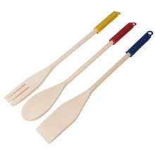 Комплект лопаток KUSINA, 11х32х1 см, дерево