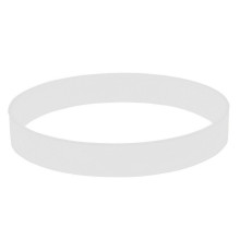 Браслет силиконовый FEST; 20 x 1,2 x 0,2 см; белый; силикон