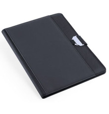 Папка BRETUX, черный, полиэстер, искусственная кожа