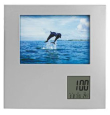 Фоторамка с часами