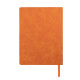 Ежедневник недатированный Solas, формат А5, с магнитом, оранжевый, кремовый блок в линейку