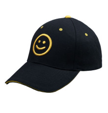 Образец бейсболка CUSTOM MERCH, 6 клиньев, металлическая застёжка с логотипом