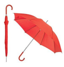 Зонт-трость с пластиковой ручкой, механический