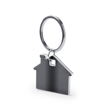 Брелок ZOSIN, нержав. сталь, белый, 4.2 х 3.7 х 0.4см