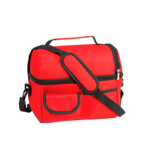 Термосумка BEMEL, красный, 25 x 24 x 15 см, полиэстер 600D