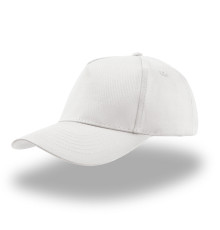Бейсболка детская KID START FIVE, 5 клиньев, застежка на липучке, белый, детский