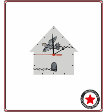 Часы металлические 