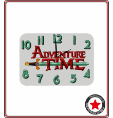 Часы металлические прямоугольные с вашим дизайном