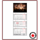 Календарь настенный (3 блока, 1 рекламное поле) с вашим дизайном