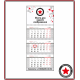 Календарь настенный (3 блока, 1 рекламное поле) с вашим дизайном