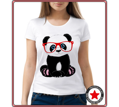 Женская приталенная белая футболка с вашим дизайном