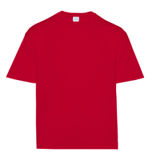 Футболка унисекс оверсайз STAN хлопок 260, 156, Красный