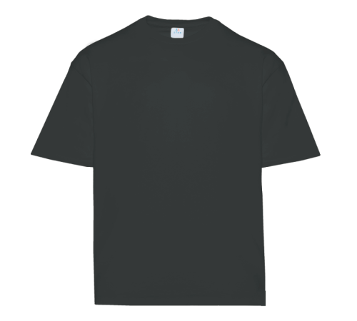 Футболка унисекс оверсайз STAN хлопок 260, 156 Графит 44/XS