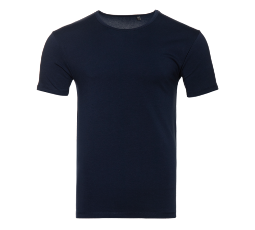Футболка мужская STAN хлопок/эластан 180, 37 Тёмно-синий 44/XS