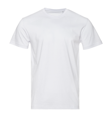 Футболка унисекс хлопок 150, 52, Белый