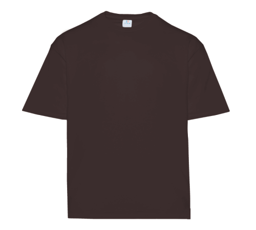 Футболка унисекс оверсайз STAN хлопок 260, 156 Тёмно-Шоколадный 44/XS