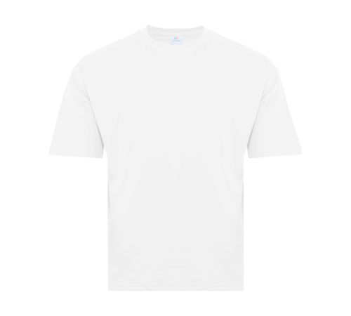 Футболка унисекс оверсайз STAN хлопок 140, 39 Белый 44/XS