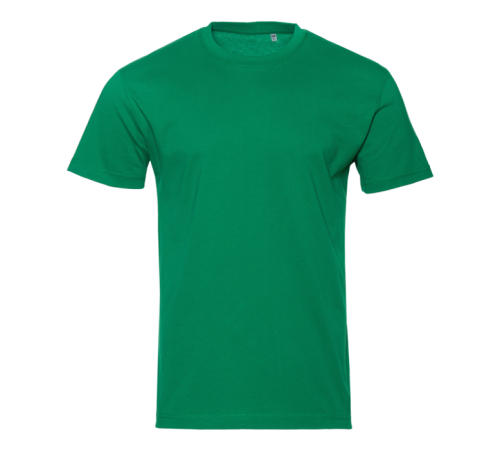 Футболка унисекс хлопок 150, 52 Зелёный 44/XS