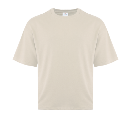 Футболка унисекс оверсайз STAN хлопок/полиэстер 260, 40 Молочный 44/XS