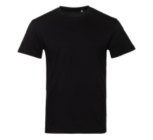 Футболка унисекс хлопок 150, 52, Чёрный