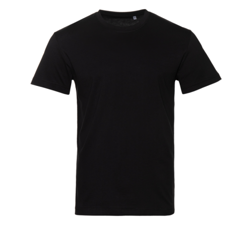 Футболка унисекс хлопок 150, 52 Чёрный XXXXL