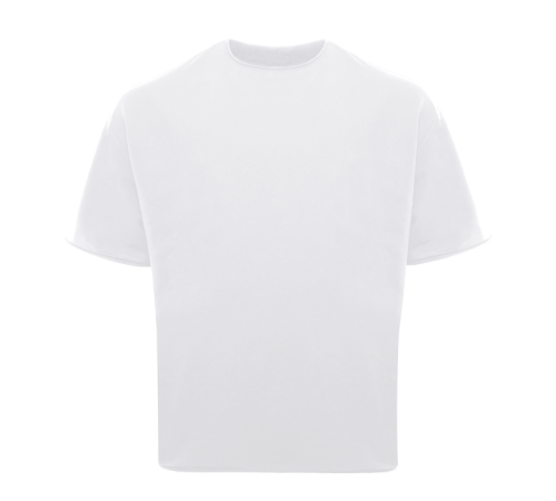 Футболка унисекс оверсайз STAN хлопок/спандекс 260, 41 Белый 50/L