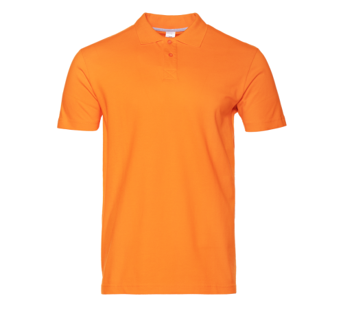 Рубашка поло унисекс STAN хлопок 185, 04U Оранжевый 40/3XS