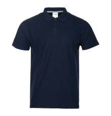 Рубашка поло унисекс STAN хлопок/полиэстер 185, 104, Тёмно-синий