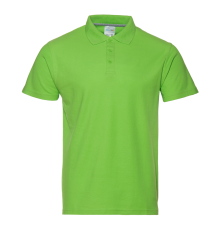 Рубашка поло унисекс STAN хлопок/полиэстер 185, 104, Ярко-зелёный